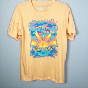 CHASER | NEW Grateful Dead Recycled Material Orange Band Tee Women’s Size Small